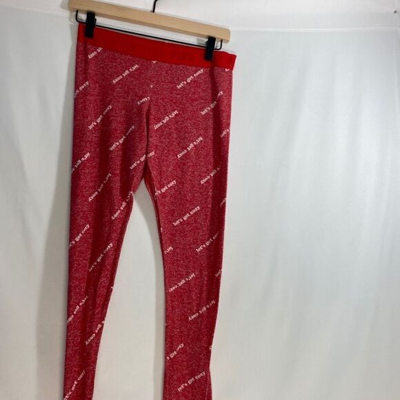 PINK Victoria's Secret Other - PINK Victoria’s Secret Red Logo Sleep Leggings – Size XS